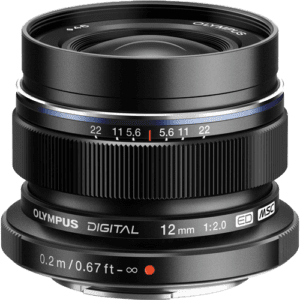 M.Zuiko Digital ED 12mm F2.0 / EW-M1220