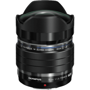 M.Zuiko Digital ED 8mm F1.8 Fisheye PRO incl. Lens case