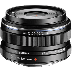 M.Zuiko Digital 17mm F1.8 / EW-M1718