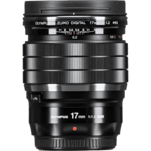 M.Zuiko Digital ED 17mm F1.2 PRO incl. Lens hood & Lens case